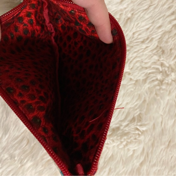 Floral Red and Blue Clutch by Dooney & Bourke - Picture 4 of 4